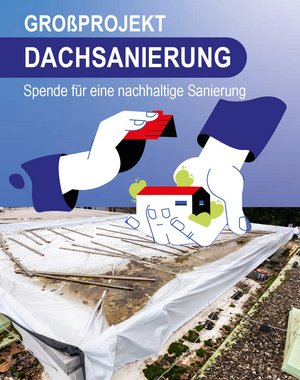 Spenden für das Großprojekt nachhaltige Dachsanierung der Halle des KSV Schriesheim